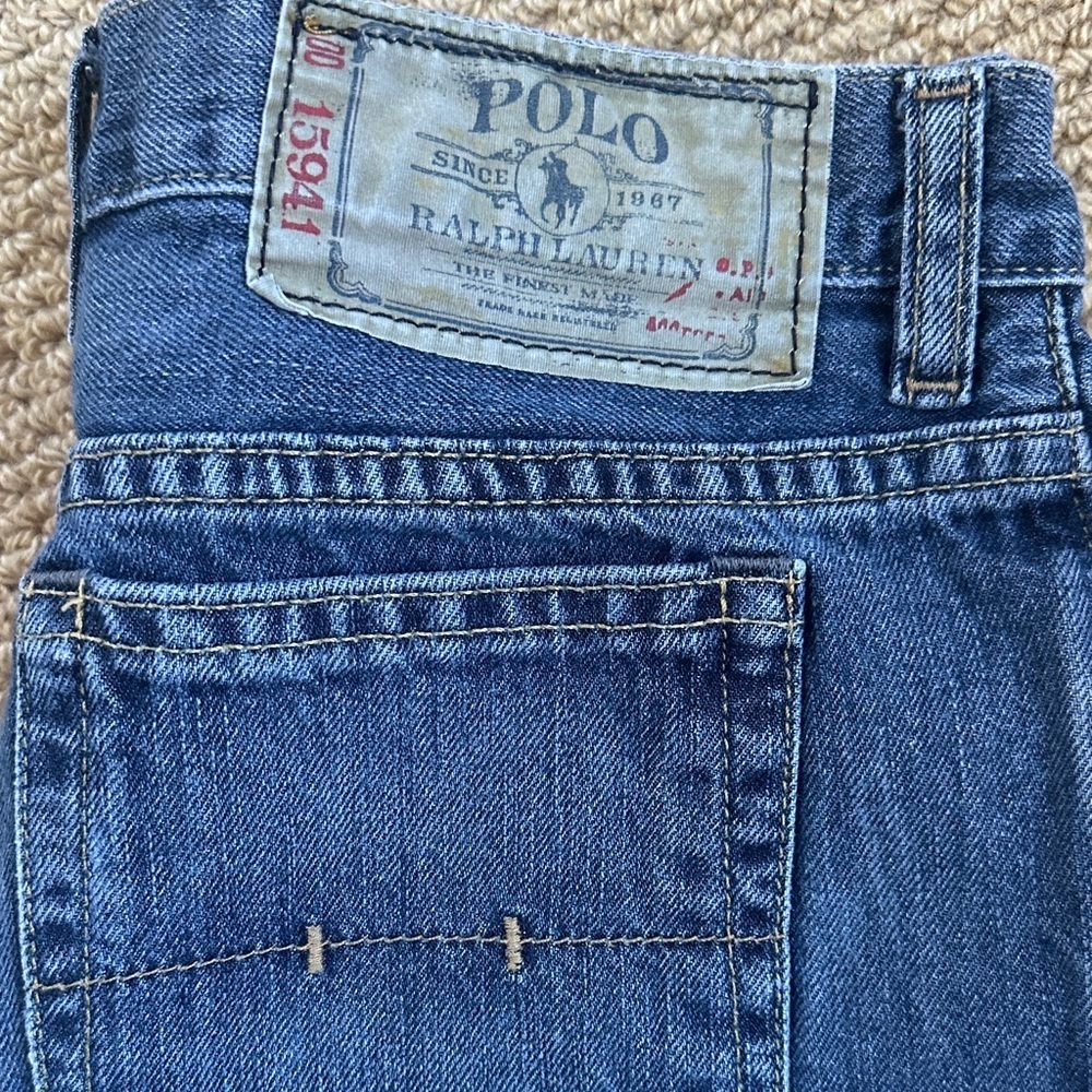 Polo Ralph Lauren Classic Straight Leg Jeans, Vintage Style, Boy’s 16 - Picture 5 of 5